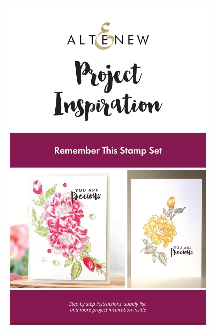 Printed Media Remember This Project Inspiration Guide