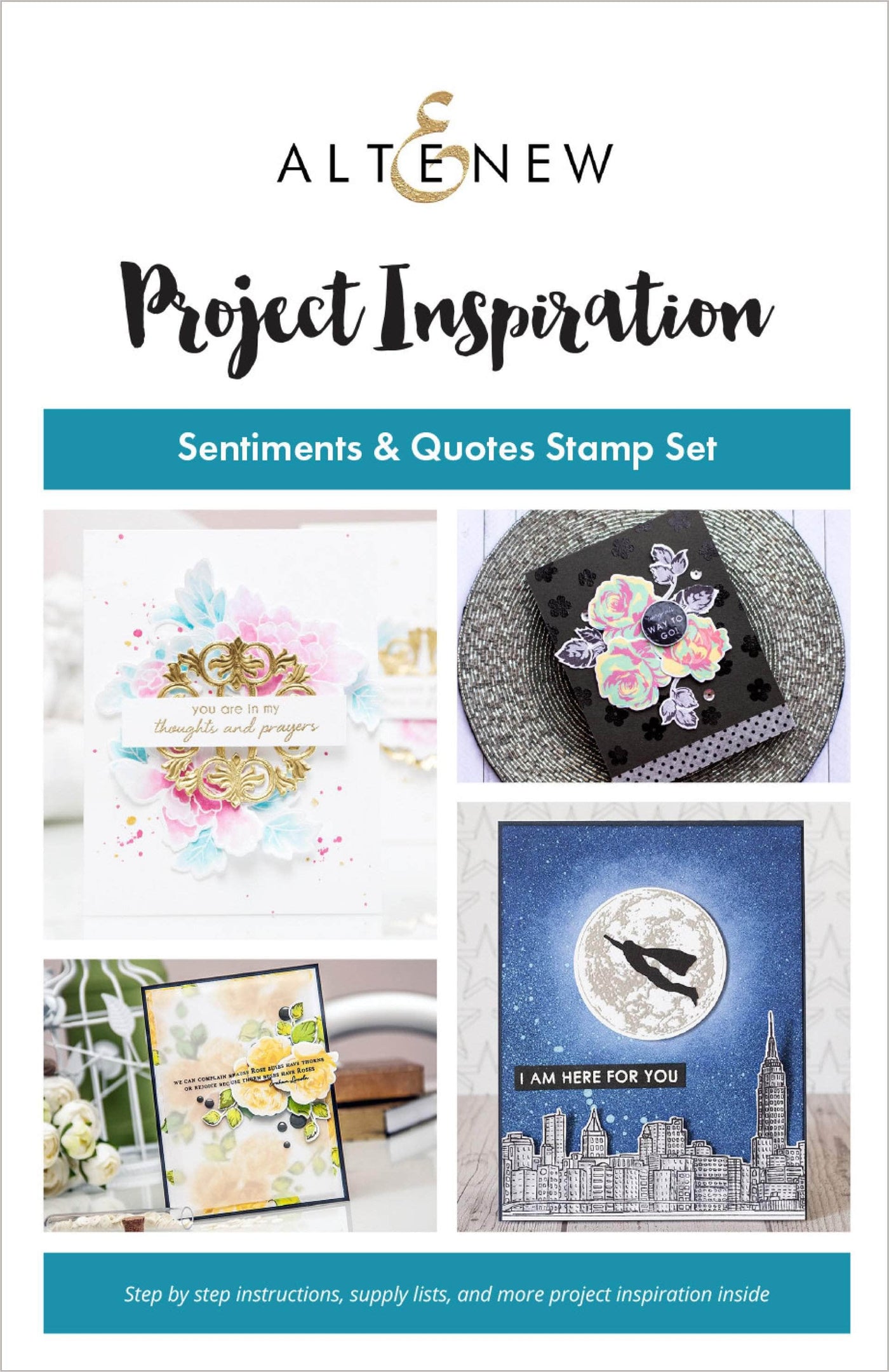 Printed Media Sentiments & Quotes Inspiration Guide