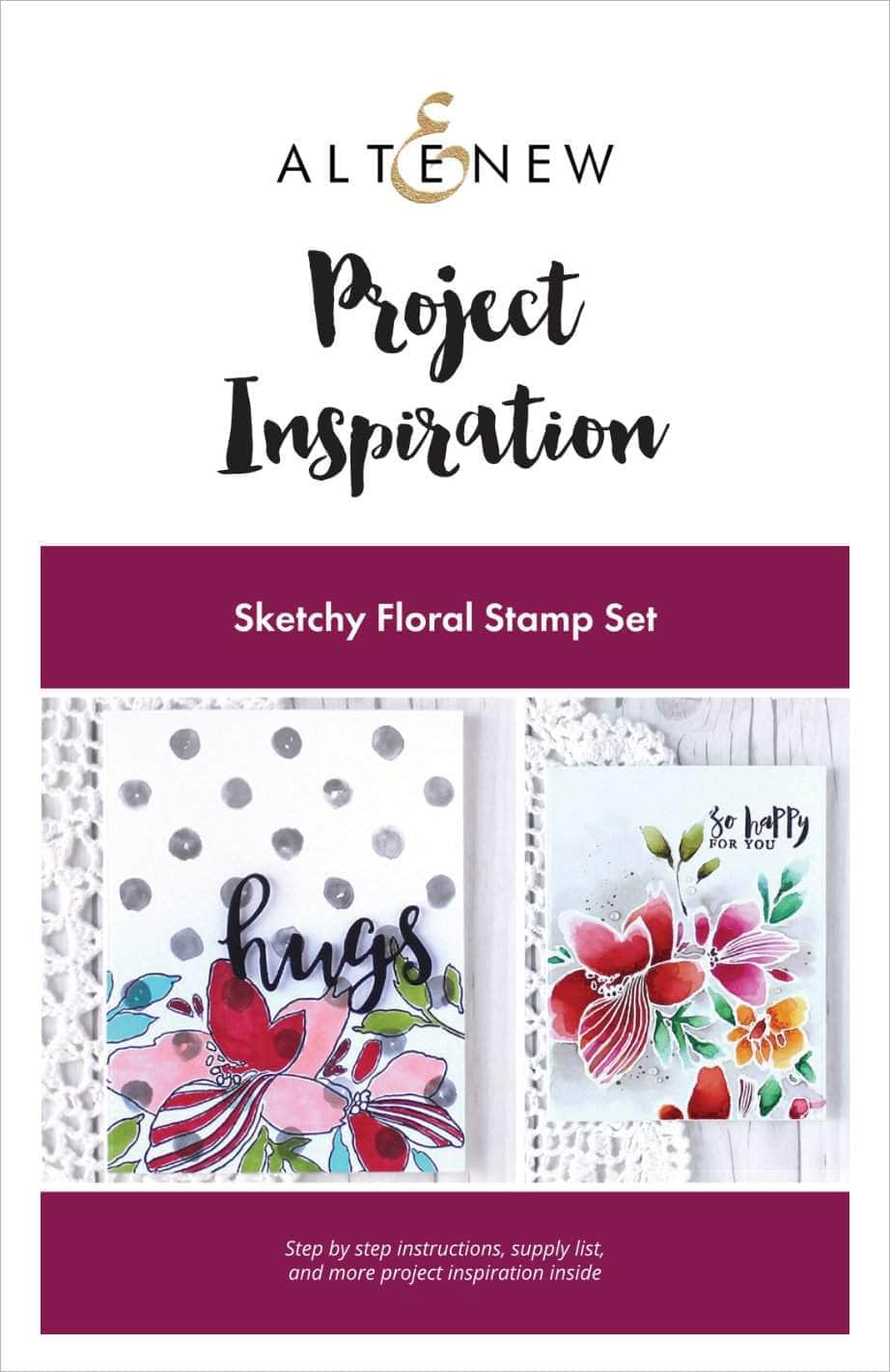Printed Media Sketchy Floral Project Inspiration Guide