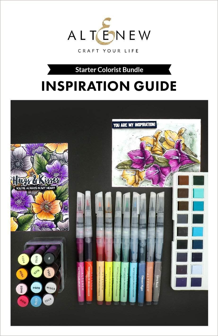Printed Media Starter Colorist Bundle Inspiration Guide