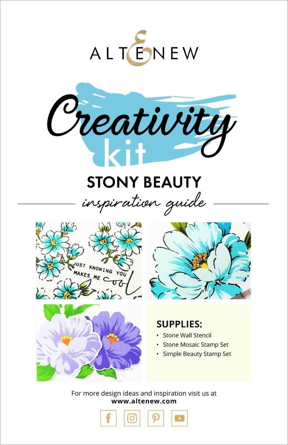 Printed Media Stony Beauty Creativity Kit Inspiration Guide