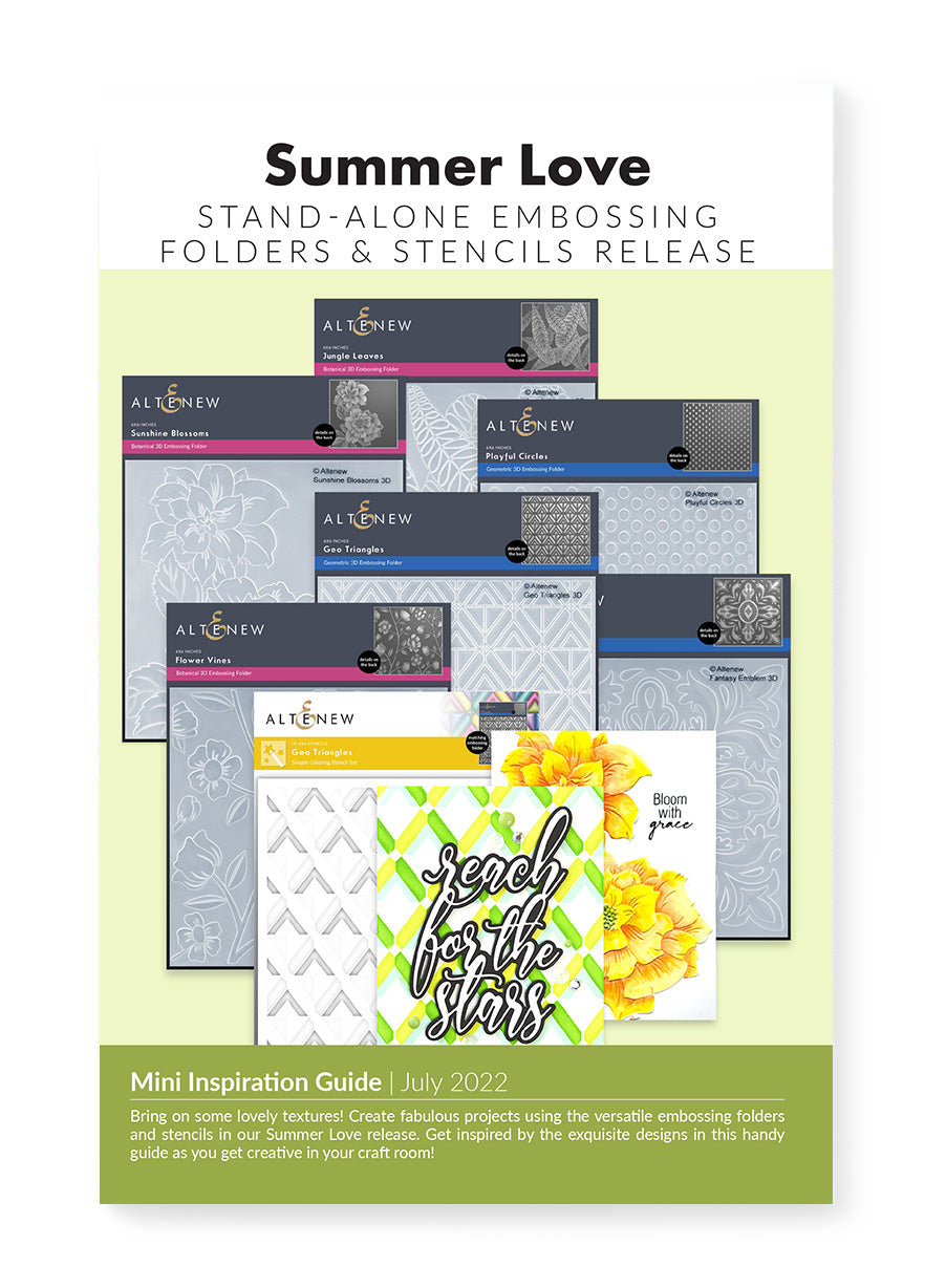 Printed Media Summer Love Release Mini Inspiration Guide