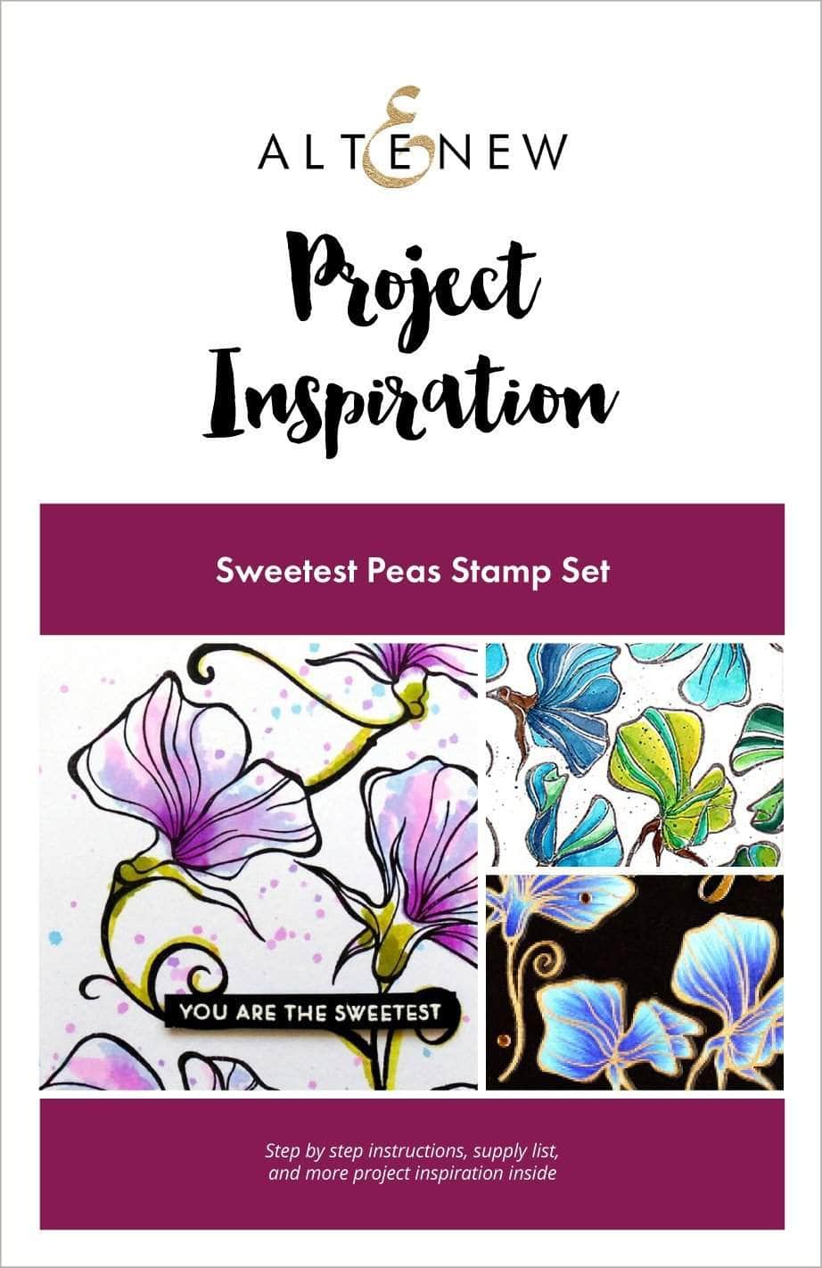 Printed Media Sweetest Peas Project Inspiration Guide