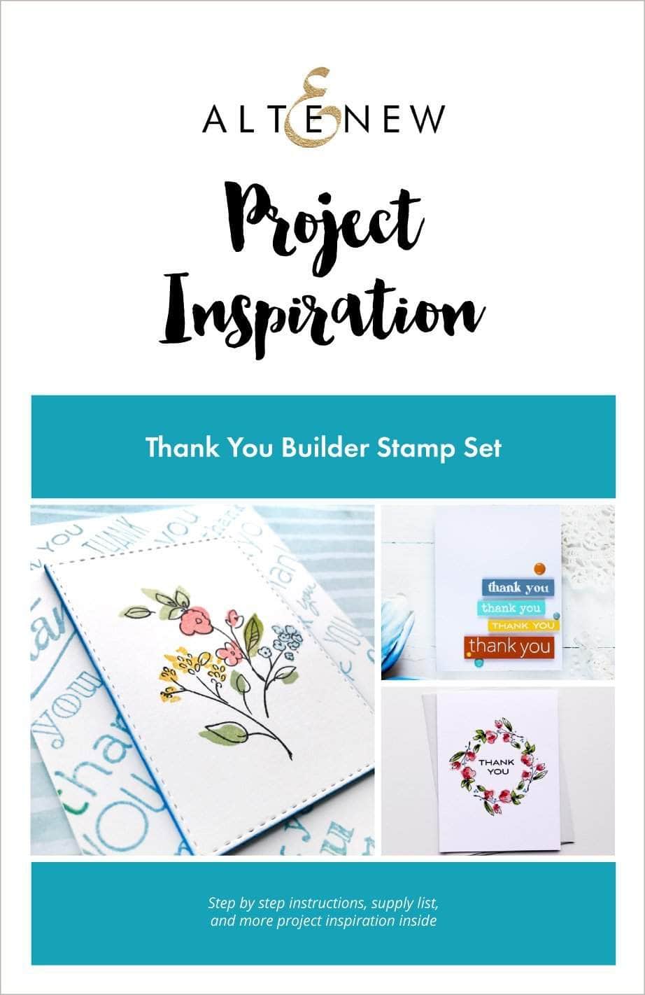 Printed Media Thank You Builder Inspiration Guide