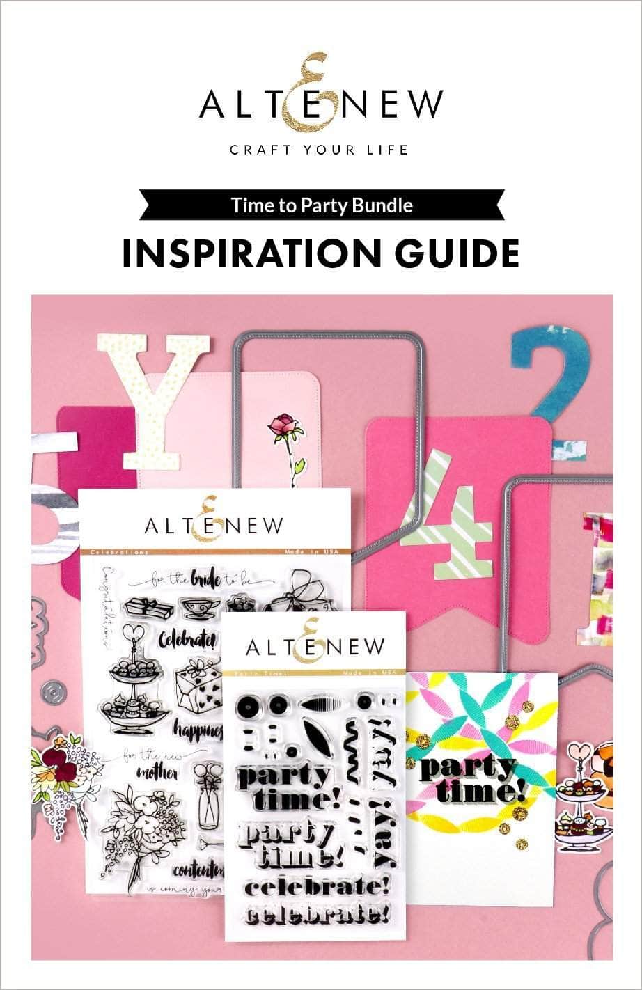 Printed Media Time to Party Bundle Inspiration Guide