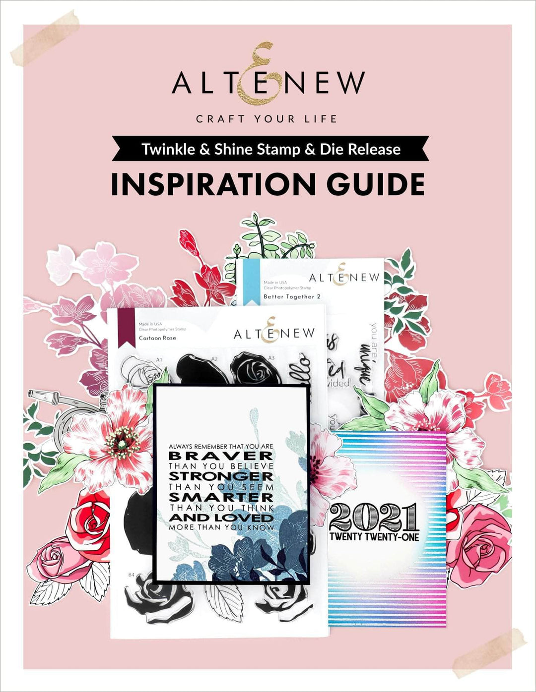 Printed Media Twinkle & Shine Stamp & Die Release Inspiration Guide