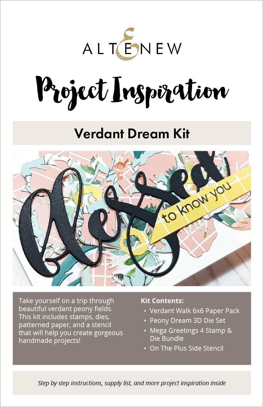 Printed Media Verdant Dream Kit Inspiration Guide