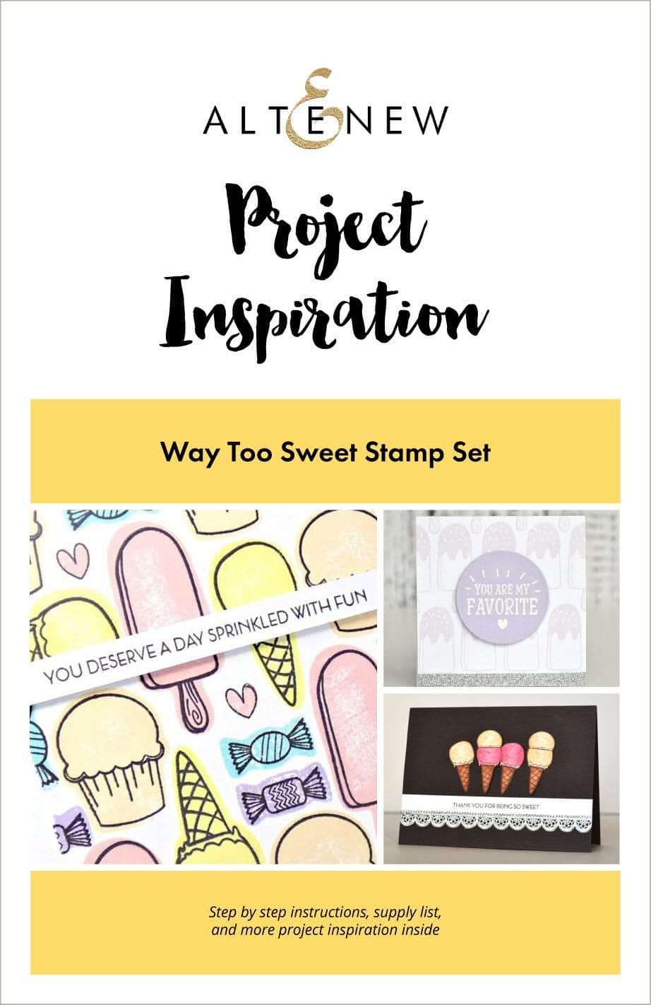 Printed Media Way Too Sweet Project Inspiration Guide