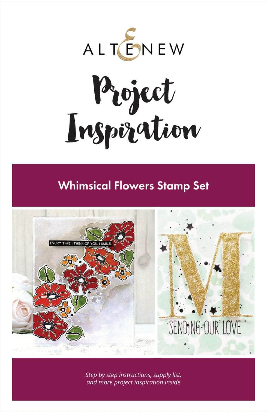Printed Media Whimsical Flowers Project Inspiration Guide