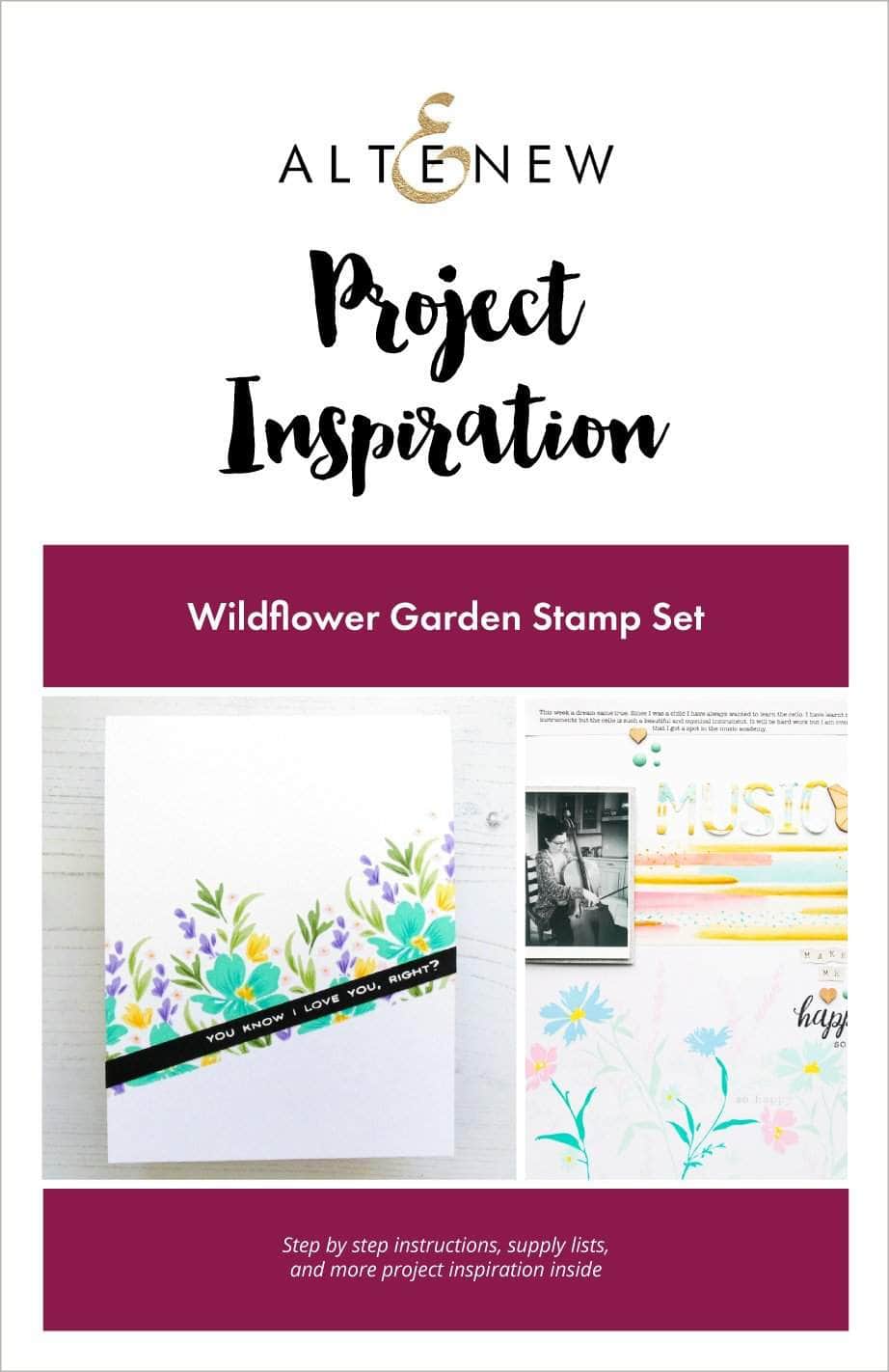 Printed Media Wildflower Garden Project Inspiration Guide