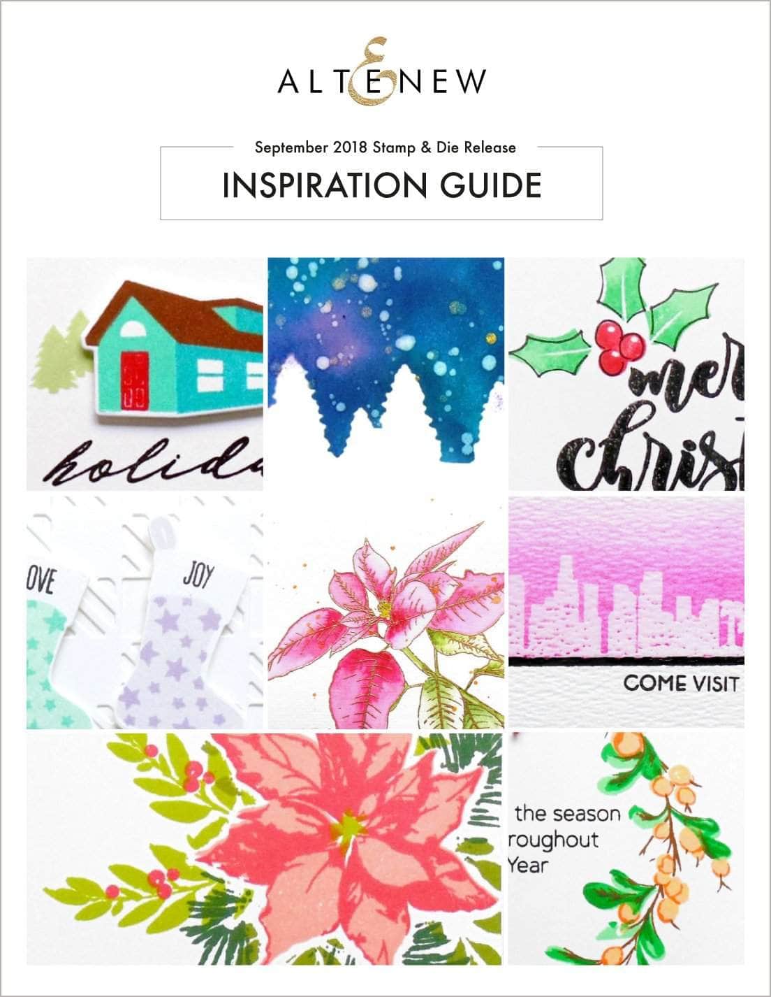 Printed Media Winter Memories Stamp & Die Release Inspiration Guide