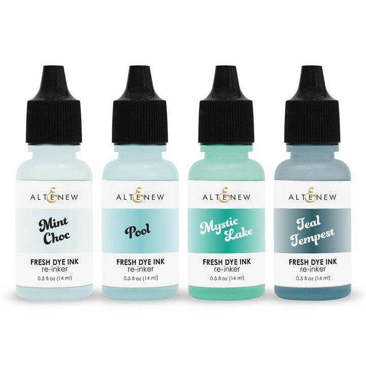 Re-inker Bundle Aqua Island Fresh Dye Ink Re Inker Bundle