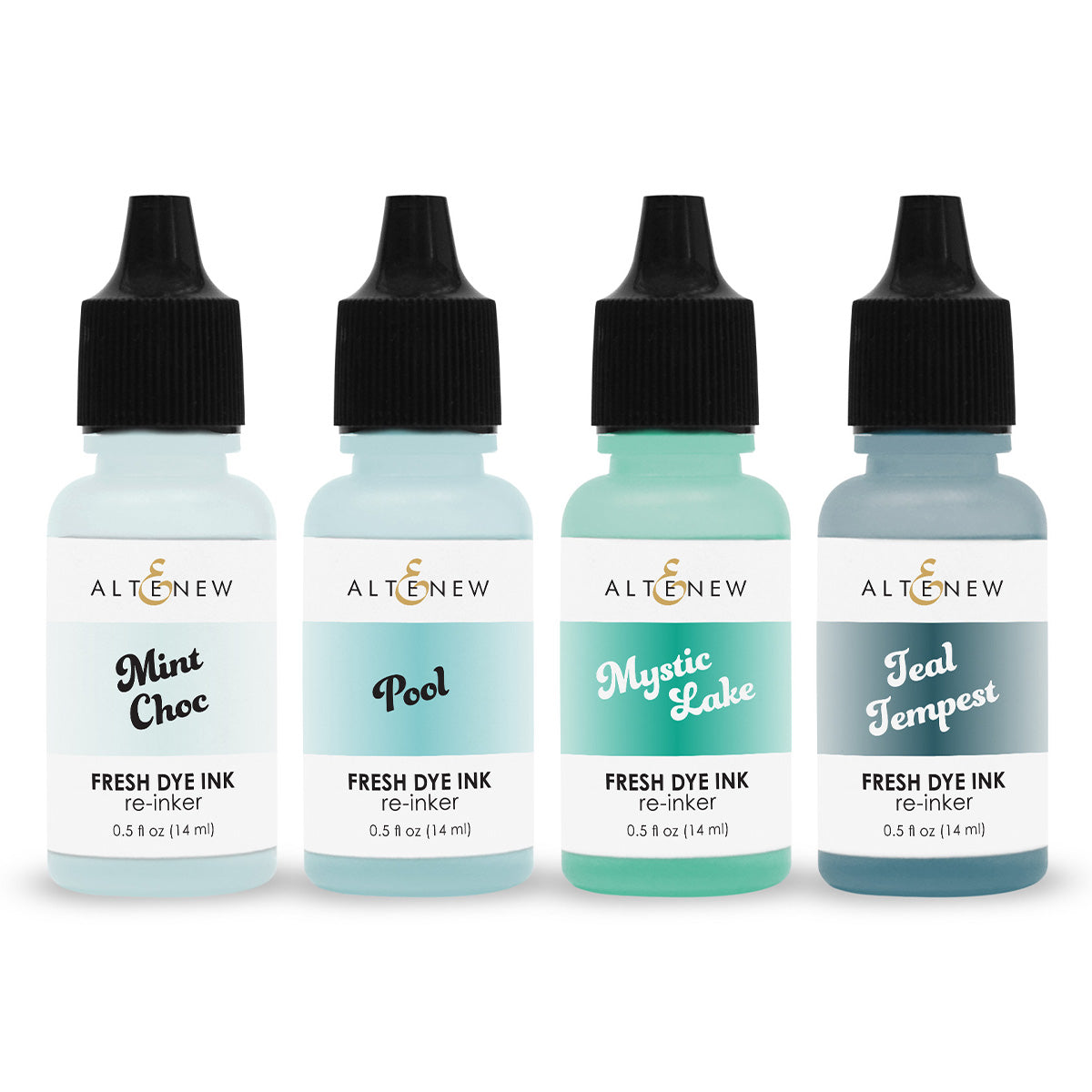 Re-inker Bundle Aqua Island Fresh Dye Ink Re Inker Bundle