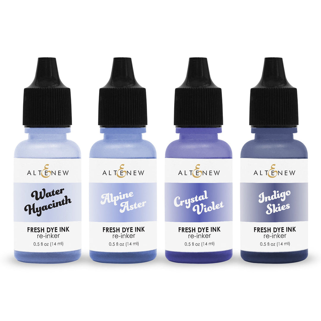 Re-inker Bundle Blue Mountains Fresh Dye Ink Re Inker