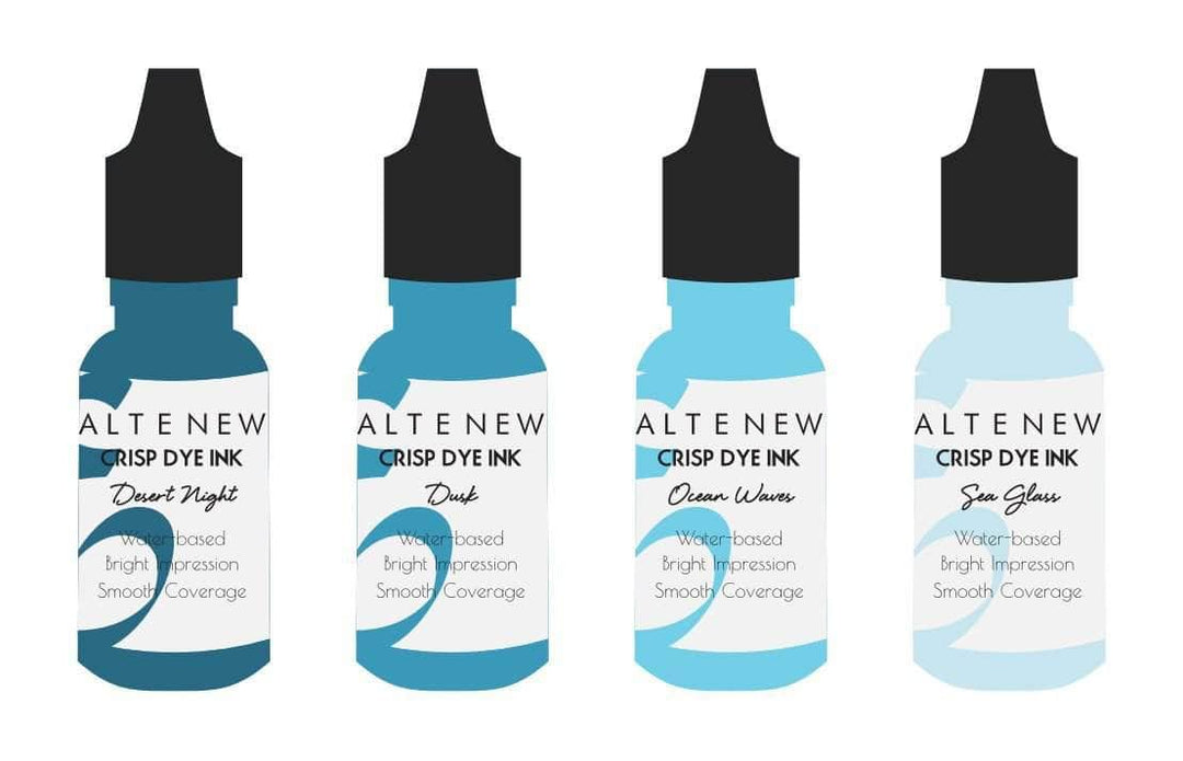 Re-inker Bundle Cool Summer Night Crisp Dye Ink Re Inker