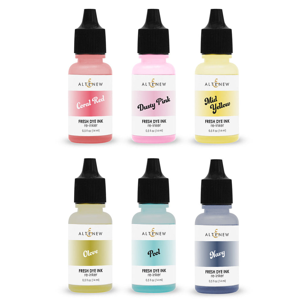 Re-inker Bundle Deco Garden Fresh Dye Ink Re-inker