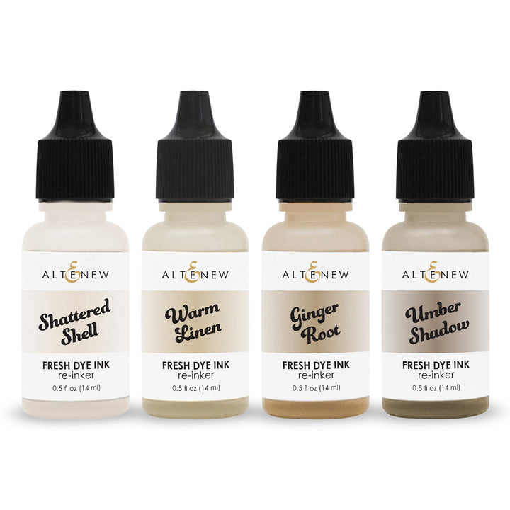 Re-inker Bundle Earth Tones Fresh Dye Ink Reinker Bundle