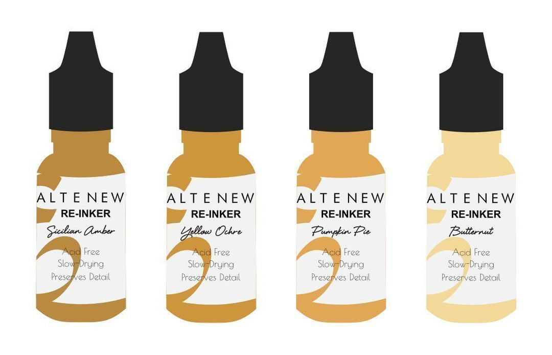 Re-inker Bundle Fall Harvest Crisp Dye Ink Re Inker