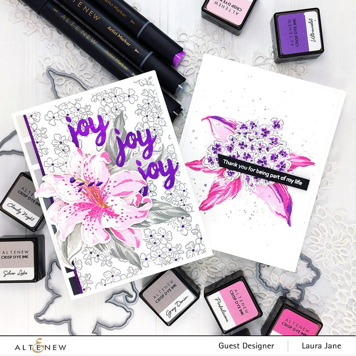 Re-inker Bundle Gentlemans Gray Crisp Dye Ink Re Inker
