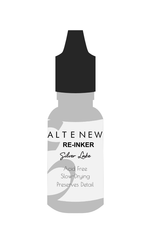 Re-inker Bundle Gentlemans Gray Crisp Dye Ink Re Inker