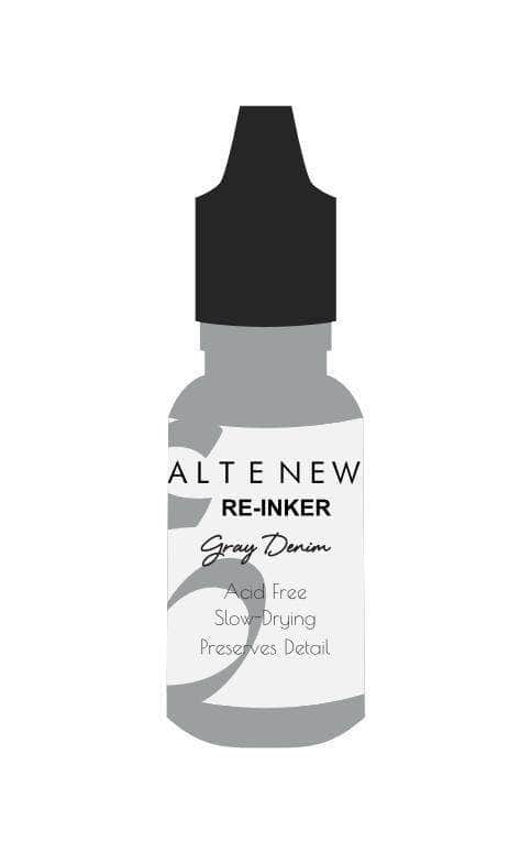 Re-inker Bundle Gentlemans Gray Crisp Dye Ink Re Inker