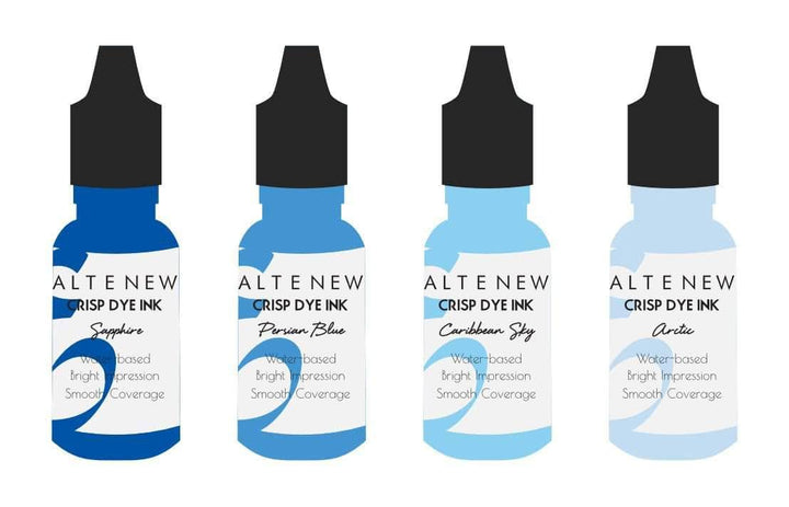 Re-inker Bundle Glacier Caves Crisp Dye Ink Re Inker
