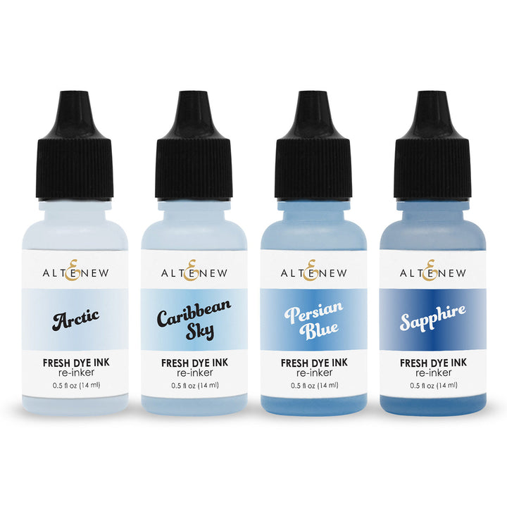 Re-inker Bundle Glacier Caves Fresh Dye Ink Re-inker