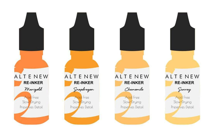 Re-inker Bundle Golden Sunset Crisp Dye Ink Re Inker