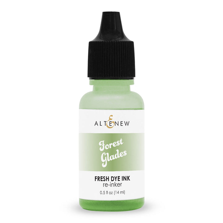 Re-inker Bundle Green Fields Fresh Dye Ink Re-inker