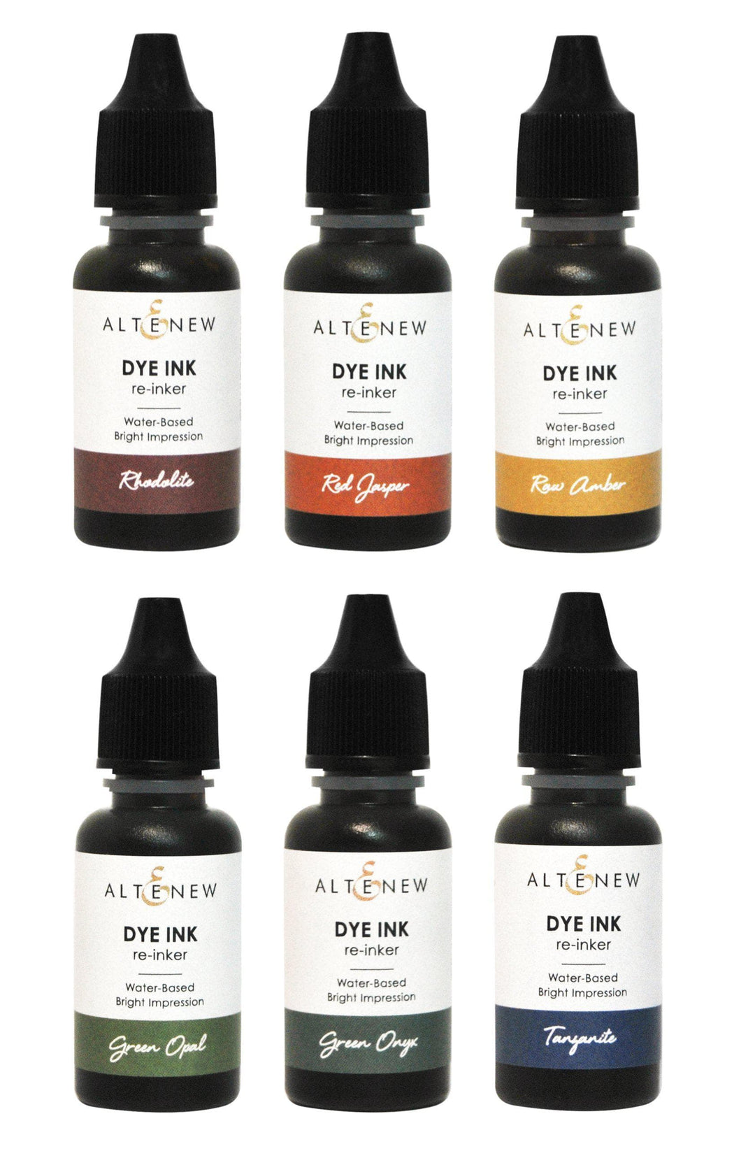 Re-inker Bundle Jewel Tones Dye Ink Re Inker