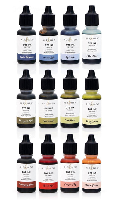 Re-inker Bundle Quiet Reflections Crisp Dye Ink Re-inker Bundle