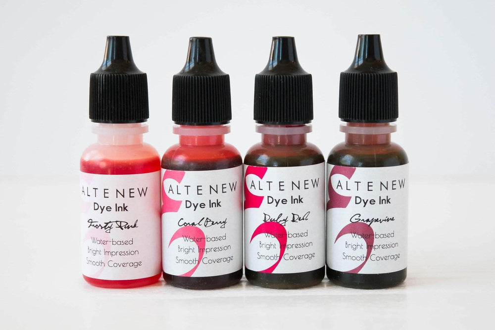 Re-inker Bundle Red Cosmos Crisp Dye Ink Re Inker