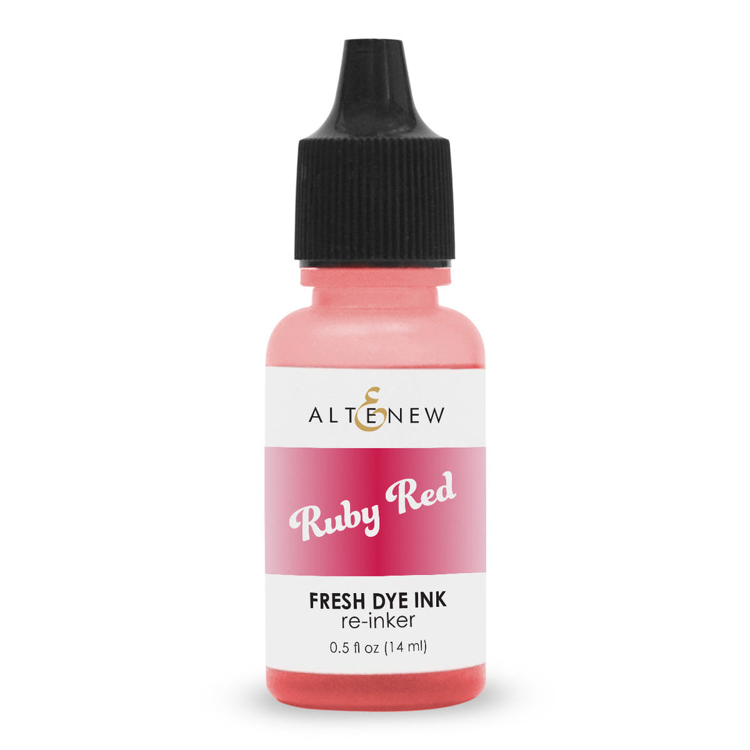 Re-inker Bundle Red Cosmos Fresh Dye Ink Re-inker