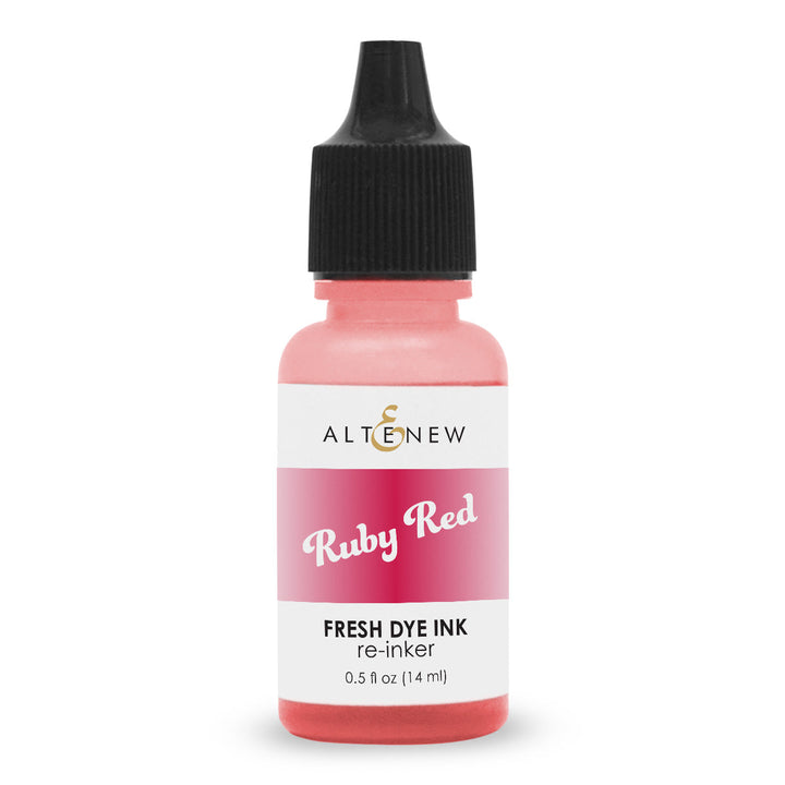 Re-inker Bundle Red Cosmos Fresh Dye Ink Re-inker
