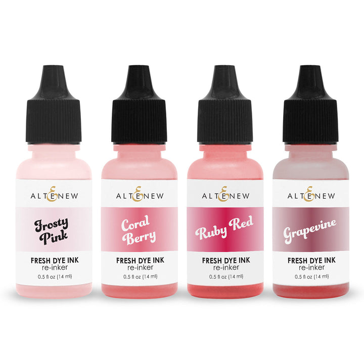 Re-inker Bundle Red Cosmos Fresh Dye Ink Re-inker