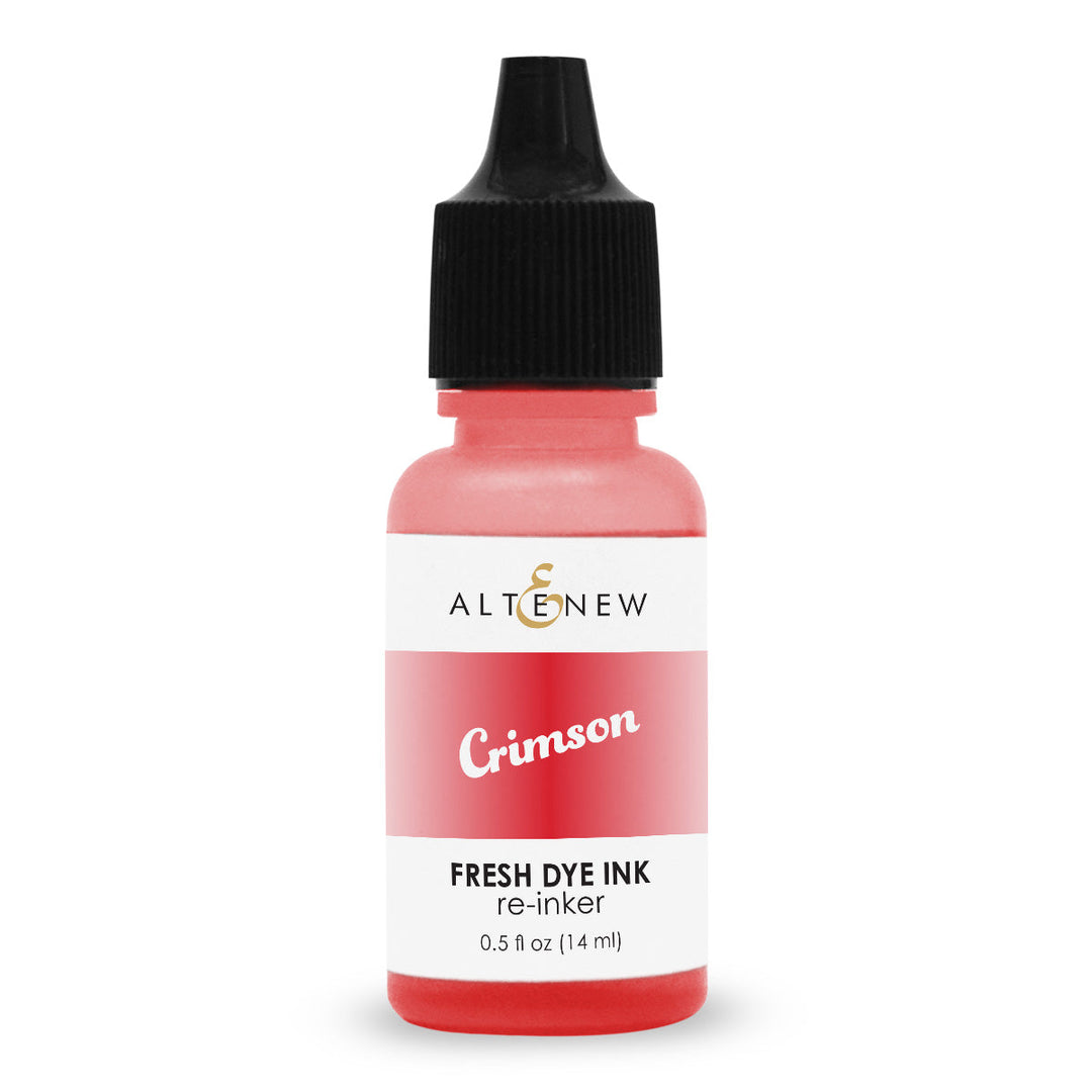 Re-inker Bundle Red Sunset Fresh Dye Ink Re-inker (Blush, Rouge, Crimson, Velvet)