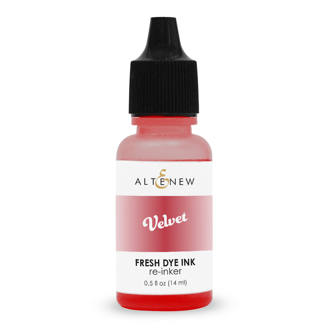 Re-inker Bundle Red Sunset Fresh Dye Ink Re-inker (Blush, Rouge, Crimson, Velvet)