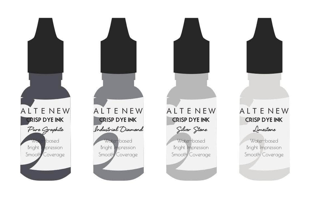 Re-inker Bundle Rock Collection Crisp Dye Ink Re Inker