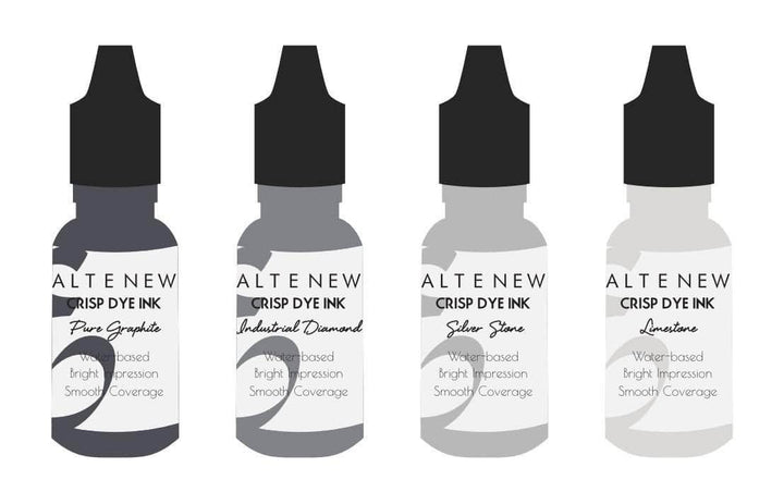 Re-inker Bundle Rock Collection Crisp Dye Ink Re Inker