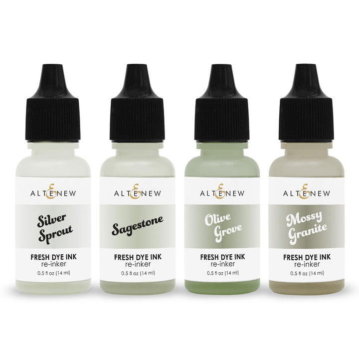 Re-inker Bundle Sage Garden Fresh Dye Ink Reinker Bundle