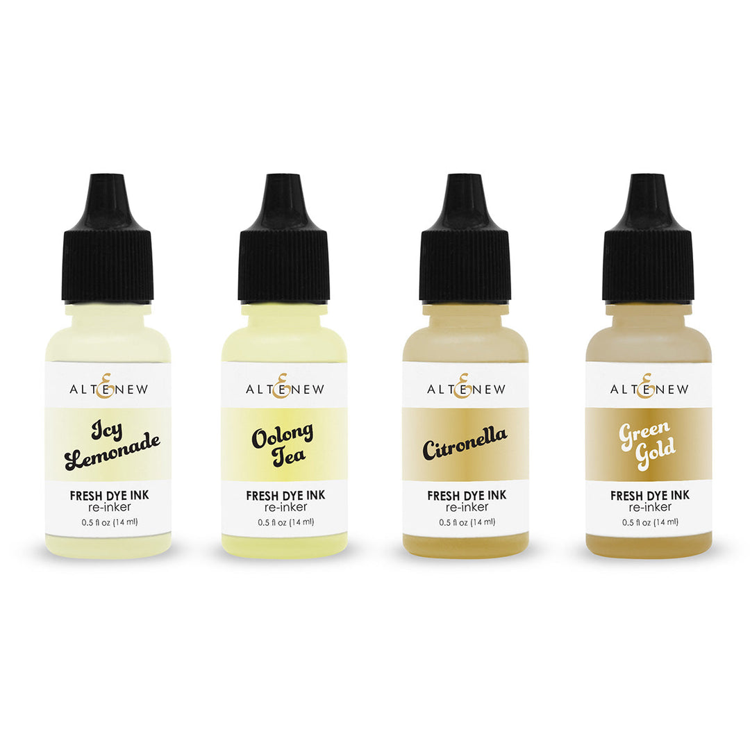 Re-inker Bundle Wood Warbler Fresh Dye Ink Re-inker