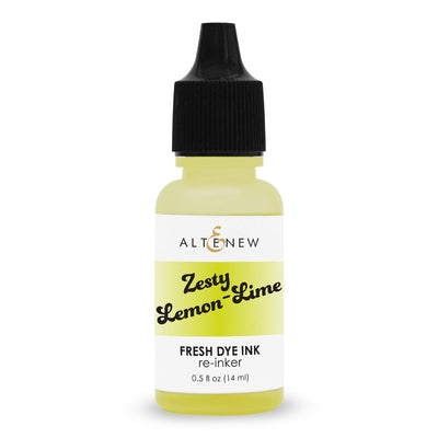 Re-inker Zesty Lemon-Lime Fresh Dye Ink Re-inker