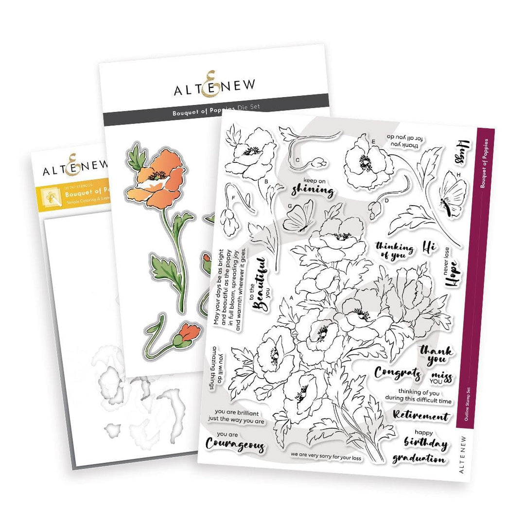 Release Bundle Altenew Anniversary Blooms Bundle