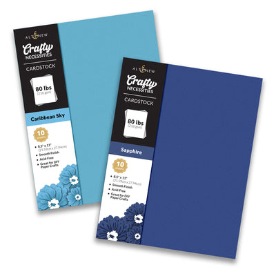 Release Bundle Crafty Necessities Cardstock Bundle (Glacier Caves)