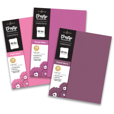 Release Bundle Crafty Necessities Cardstock Bundle (Rose Petal)