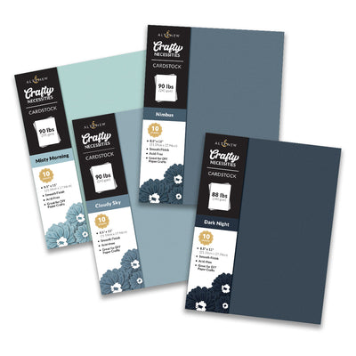 Release Bundle Crafty Necessities Cardstock Bundle (Tranquility)