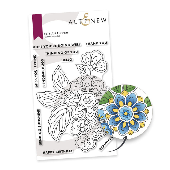 Release Bundle Folk Art Flowers