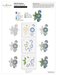 Release Bundle Folk Art Flowers