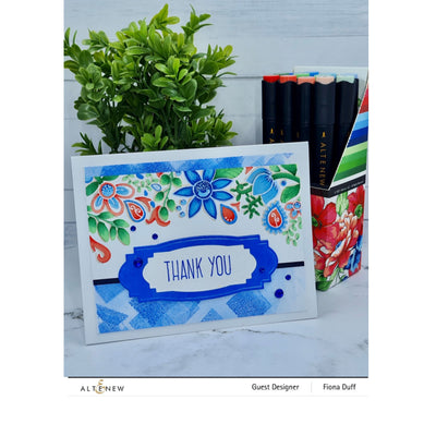 Release Bundle Island Garden & Space Garden Artist Alcohol Markers Set & Coloring Sheet Bundle