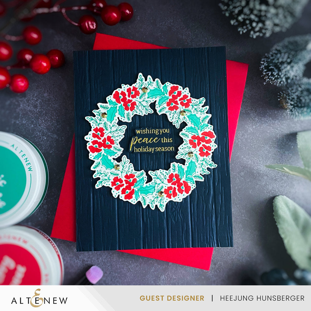 Release Bundle Regal Wreath Registration Press Plate/Foil Plate & Hot Foil Roll Bundle